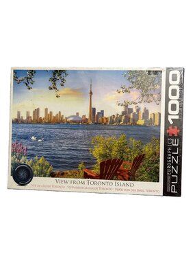 View from Toronto Island 1000 Piece Jigsaw Puzzle Eurographics New